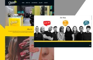 Solarte Salon Spa web design